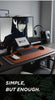 Leather desk mat with magnetic writing surface