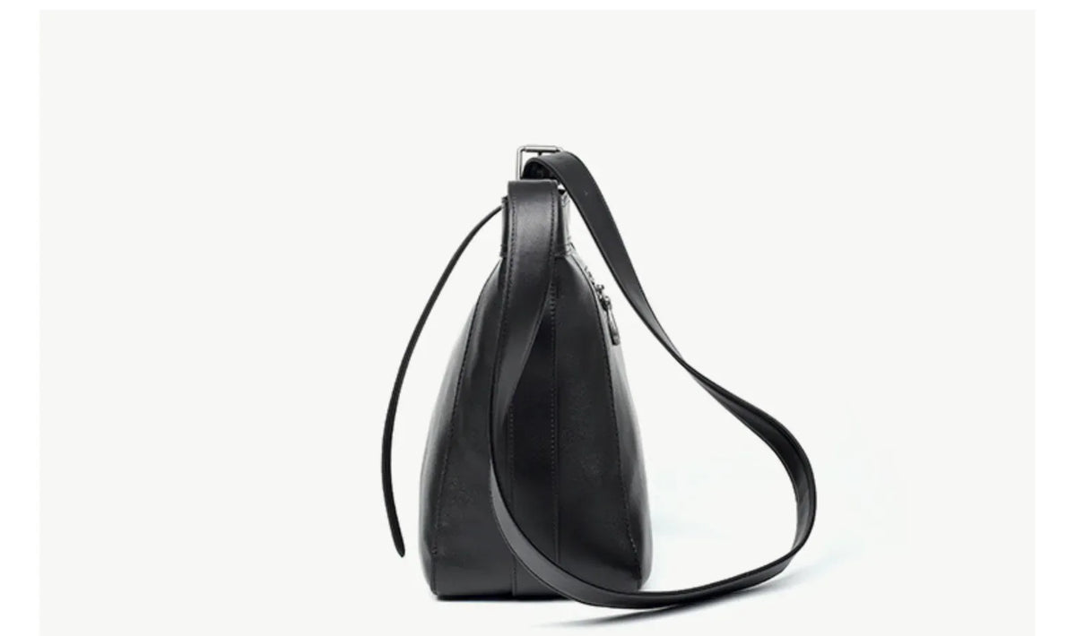 Men’s Genuine Leather Crossbody Messenger Bag