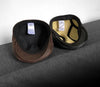 Men's leather newsboy cap vintage style