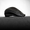 Men's leather newsboy cap vintage style