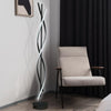 Modern spiral led floor lamp