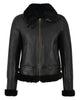 Genuine Leather Winter Jacket For Women