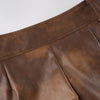 Women Faux Leather Mini Hot Shorts