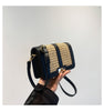Small Woven Straw Crossbody Bag Summer Beach Purse