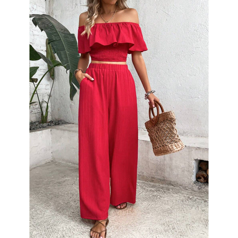 2 piece sets trouser and top