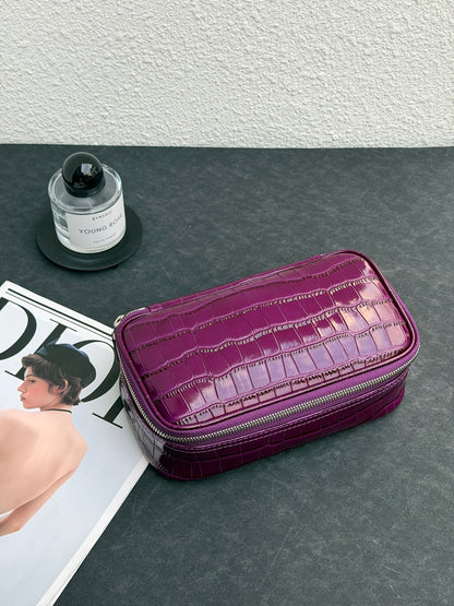 Women’s Genuine Leather Cosmetic Bag