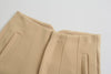 tapered pants women high wasited