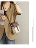 Small Leather Crossbody Phone Bag for Women