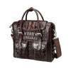 Men’s Siamese Crocodile Leather Handbag