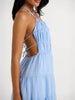 Tiered Backless Maxi Dress Summer Look