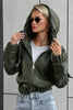 Women’s Faux Leather Jacket PU Leather Coat Zip-Up