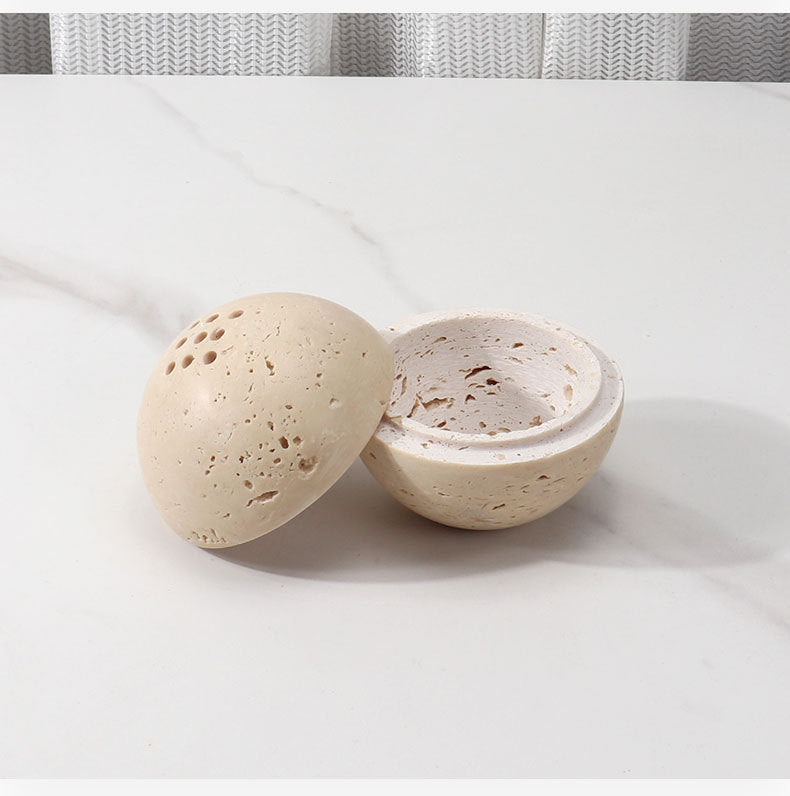 Natural Marble Aromatherapy Burner Stone Incense & Fragrance Diffuser