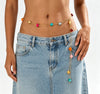 Resin Waist Chain With Tassel Pendant for Women
