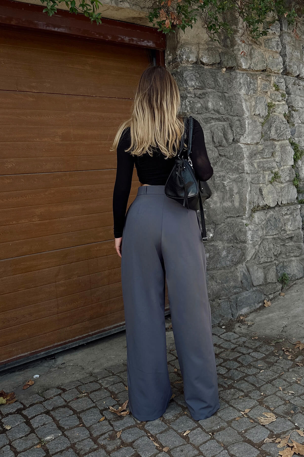 wide leg bell bottom dress pants women's