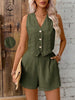 womens 2 piece summer sets vest and shorts