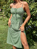 cami maxi dress with slit hem