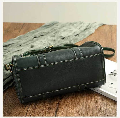 Handmade Genuine Leather Women Crossbody Handbag