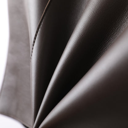 Brown Leather Slimming Vest For Women Slim Waist Suspender