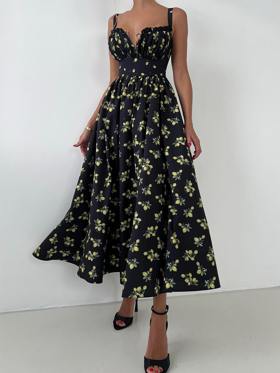 Side Split Maxi Dress Floral Off Shoulder Beach Outfit