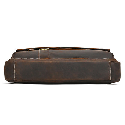 Genuine Leather Office Messenger Bag for Men