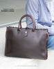 Men’s Genuine Leather Business Shoulder Handbag