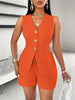 Sleeveless Vest And Shorts Women