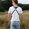 PU Leather Underarm Holster Bag for Men and Women