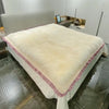 Genuine Sheepskin Bed Pad in Ivory for Single and Double Beds