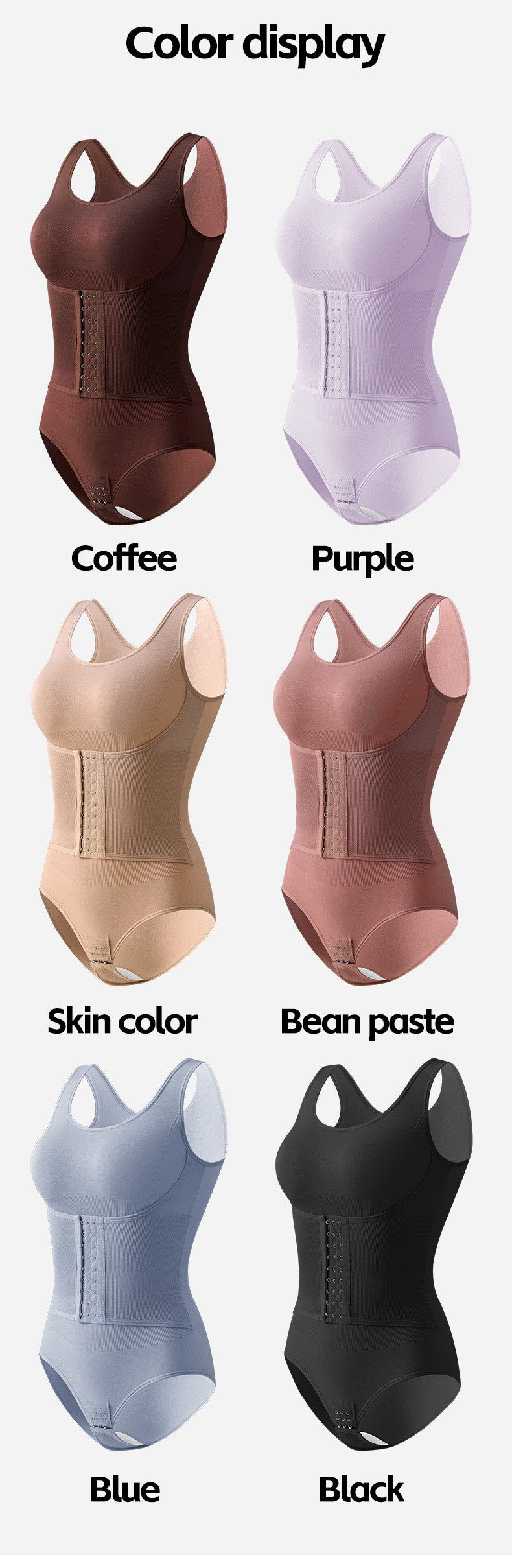 Adjustable Tummy Control Body Shaper for Women Seamless Waist Trainer