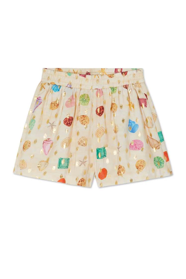 Women’s Linen Country Concert Shirt & Shorts Set