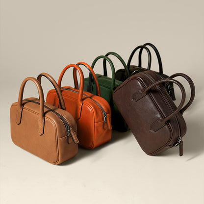 Women Leather Messenger Crossbody Office Bag