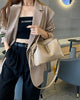Women Leather Dumpling Crossbody Bag