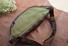 Leather Chest Bag for Men and Women Crossbody Messenger Purse