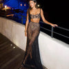 Sheer Lace Two Piece Fishtail Set