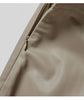 Irregular Cut Leather Wide Leg Pants for Women Cropped Straight Fit
