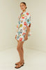 Printed Button Up Shirt and Skirt Set Women’s Summer Beach Outfit