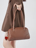 Women's Leather Shoulder Bag with Long Strap