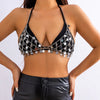 Metal Sequin Star Body Chain Festival Top 1