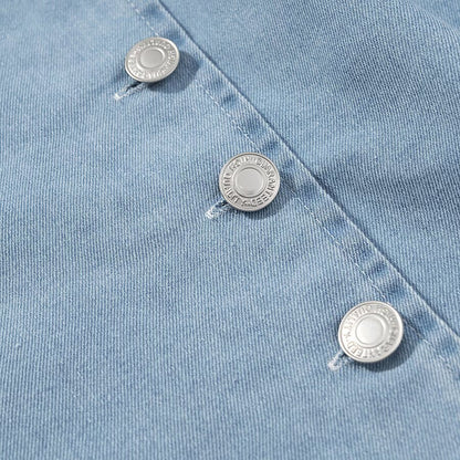 denim overalls dress for women