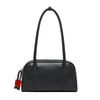 Women's Leather Shoulder Bag with Long Strap
