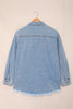 Oversized Washed Denim Jacket Women Streetwear