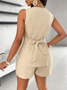 Sleeveless Vest And Shorts Women