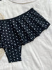 Women’s Triangle Bikini Set with Skirted Bottom