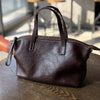 Genuine leather Dumpling messenger bag