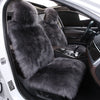 Genuine Sheepskin Car Seat Covers with Long Plush Wool