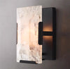 Modern Marble and Copper Wall Lamp Indoor Wall Sconce