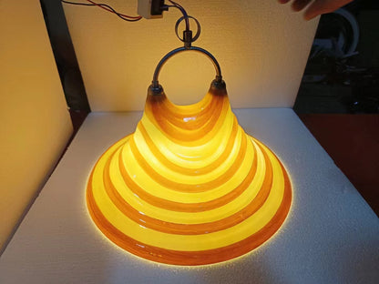 Retro Horn Pendant Light Adjustable Plexiglass Ceiling Chandelier