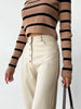 Leather Wide Leg Pants Women