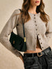 women round neck long sleeve Sweater