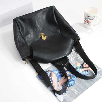 Women’s Genuine Leather Soft Backpack